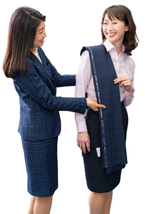 男性のオーダースーツの写真2