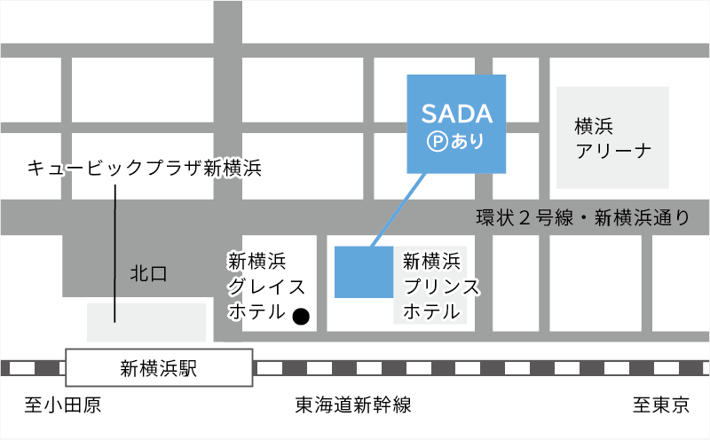 新横浜プリンスペペ店の地図