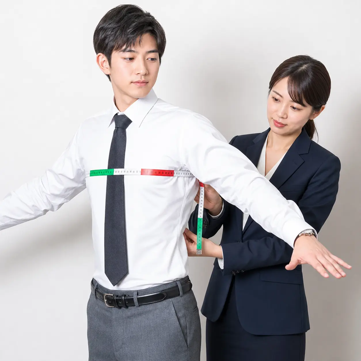 採寸のイメージ