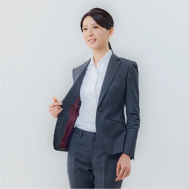 スーツとシャツの同時のご注文でお得