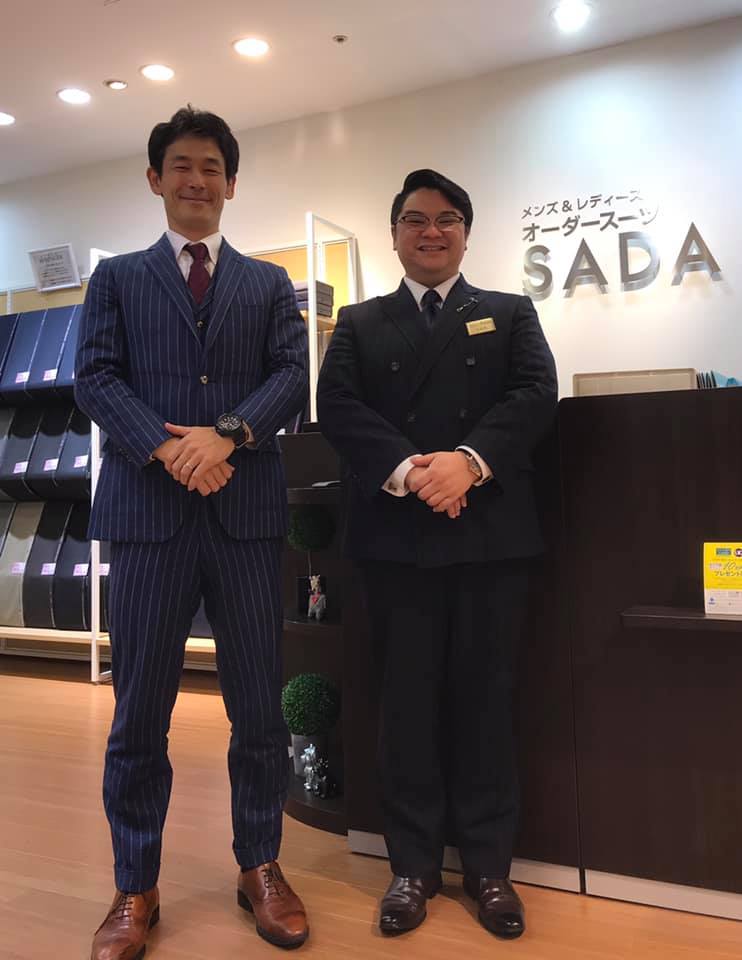 オーダースーツSADA宇都宮パルコ店を店回り!