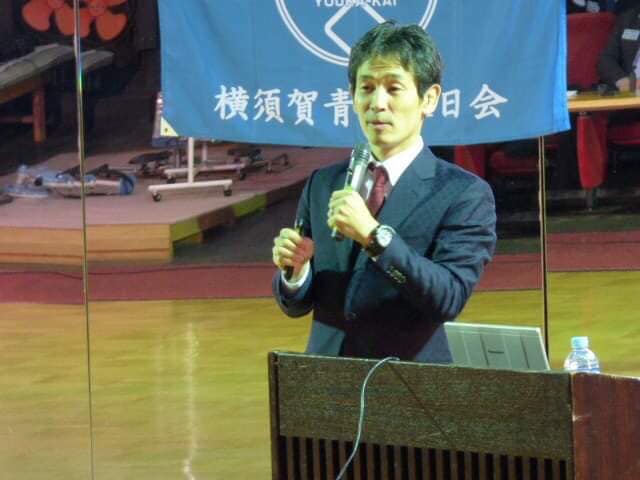 今月頭、横須賀青年八日会にて講演をさせて頂きました!