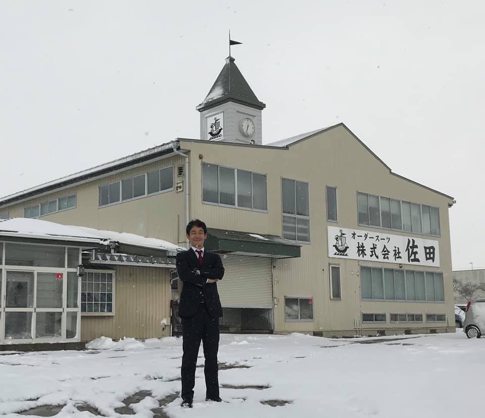 雪降る宮城工場に年末の挨拶をしに来ています!