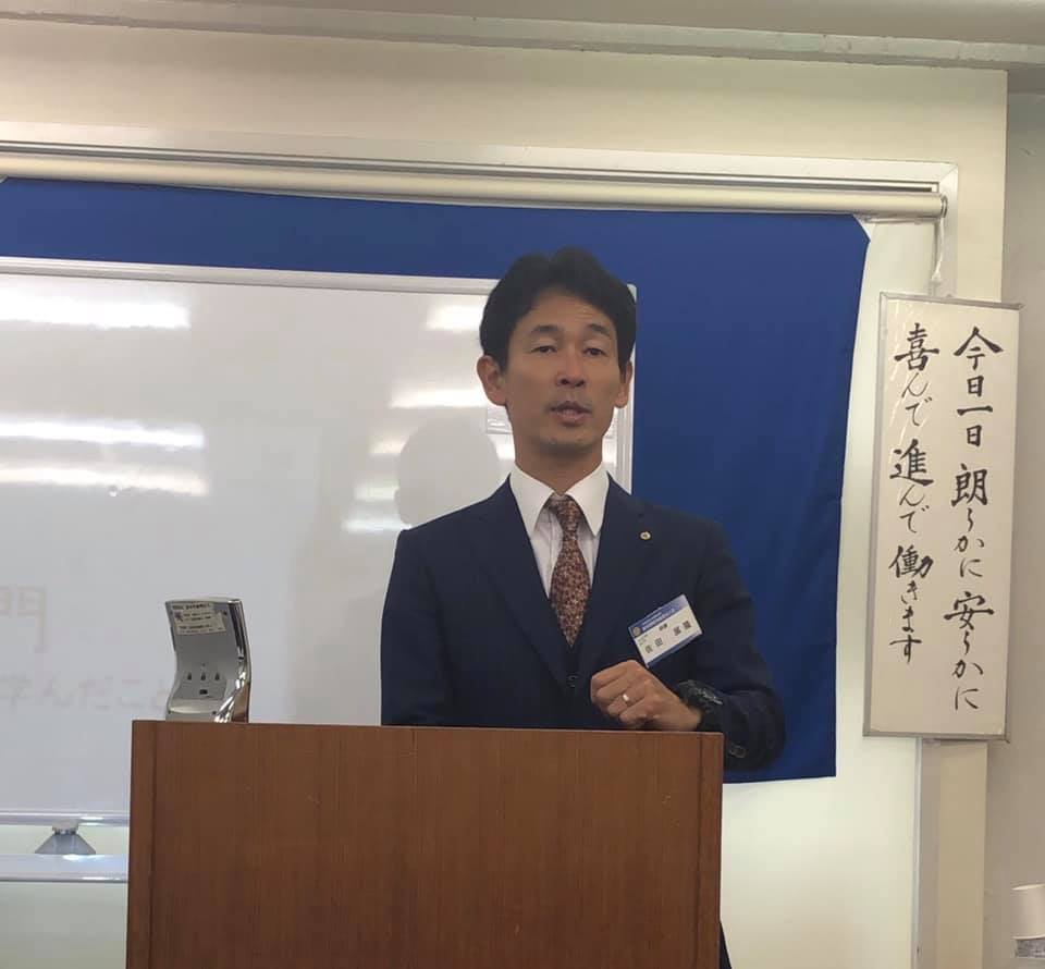 先週末、神奈川県は相模原市橋本倫理法人会にて、講話をさせて頂きました!