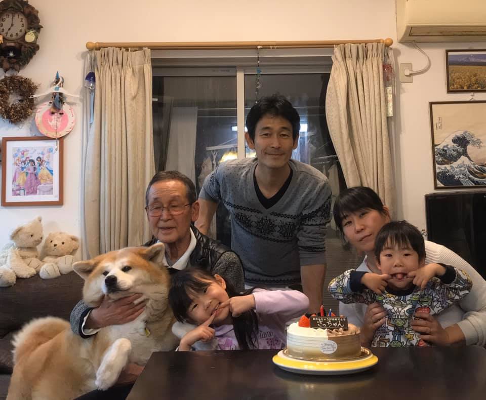 我家の愛犬、秋田犬さっちゃんのお誕生日会をやりました!