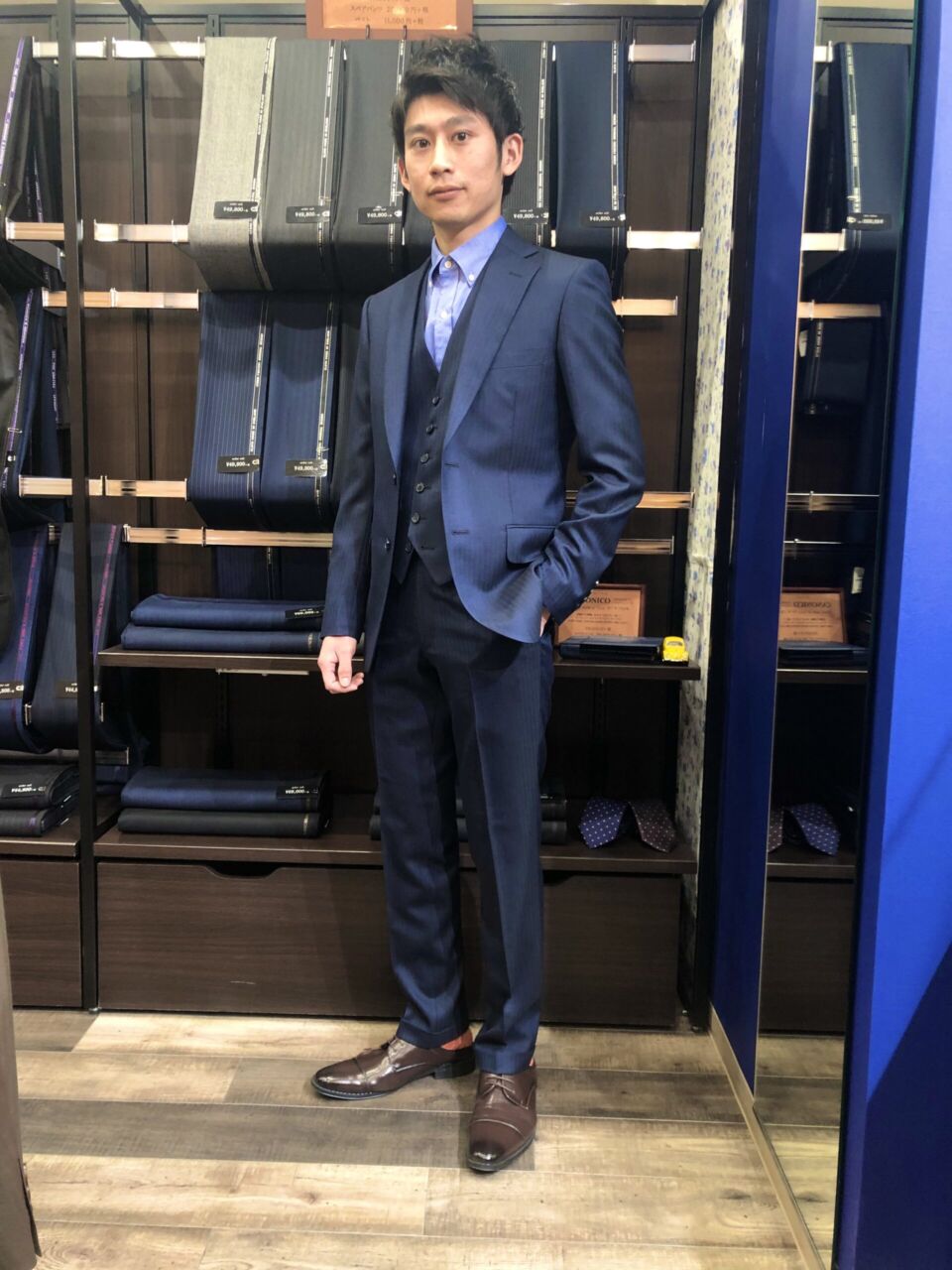 ネイビーシー オーダースーツセットアップ | tatihome.com