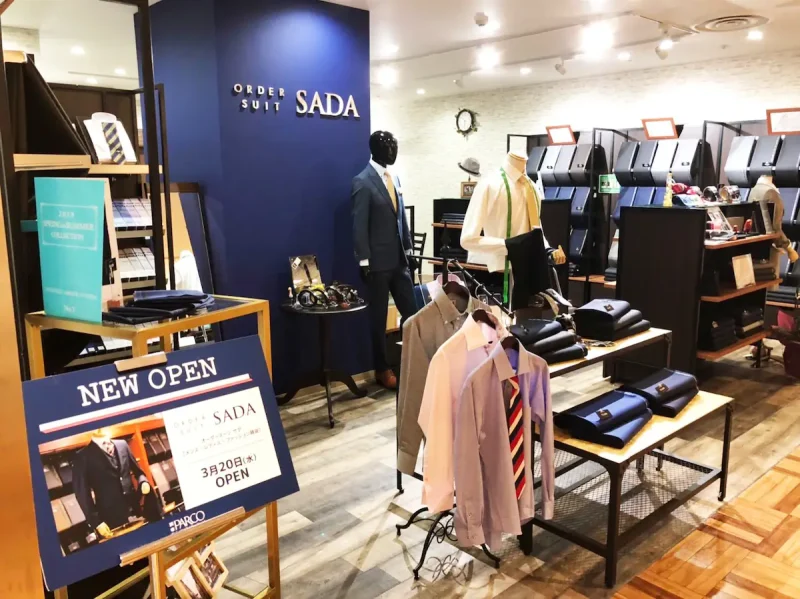 本格フルオーダーなのに、圧倒的な低価格。京王線ユーザーなら、調布パルコでオーダースーツを。の写真