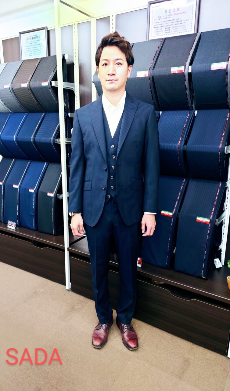和風 英国製 dunhill ダンヒル カスタム ウール ダブル セットアップ
