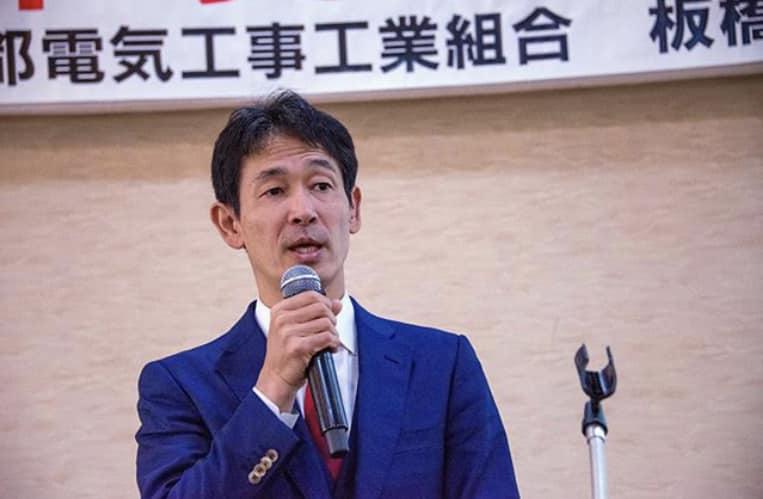東京都電気工事工業組合 板橋・北地区本部の賀詞交歓会にて、講演をさせて頂きました。