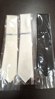 慶事用ネクタイ入荷しました。の画像