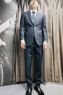 紳士なダークネイビースーツ No.82の画像